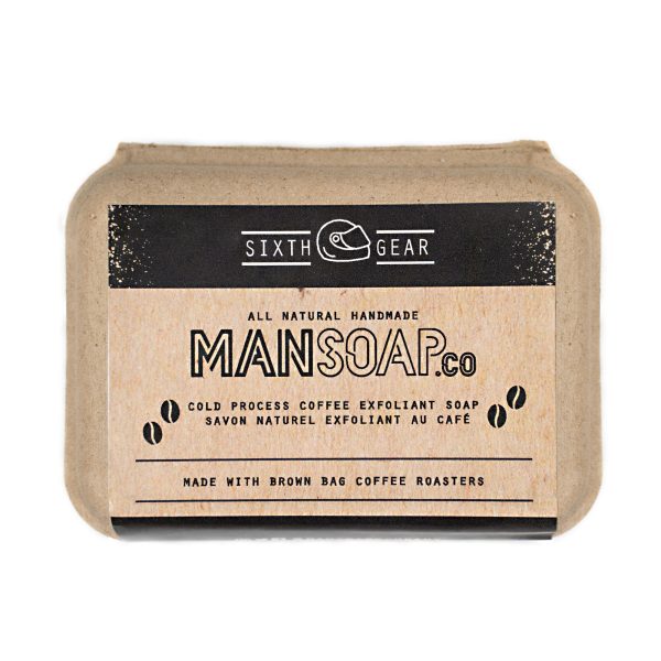 ManSoap Co. - Coffee Exfoliant Soap - Sixth Gear