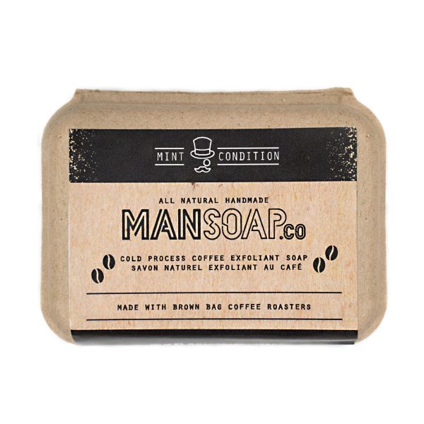 ManSoap Co. - Coffee Exfoliant Soap - Mint Condition