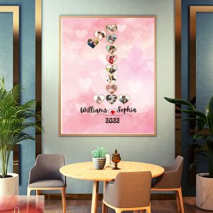 Custom Anniversary Photo Collage || Birthday Photo Collage || Number Photo Collage (1 to 9)