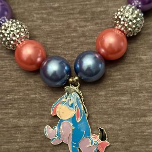 Handmade children's chunky beaded necklace