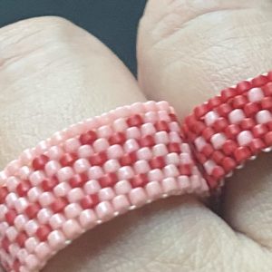 Peyote Stitch beaded ring (Copy)