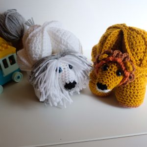 Brill the Lion Crochet Puzzle Toy