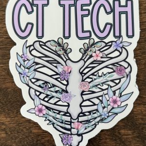 CT (CaTScan) Tech Sticker