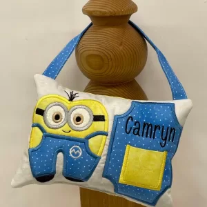 Minion Tooth Fairy Pillow by Tooth Fairy Tess