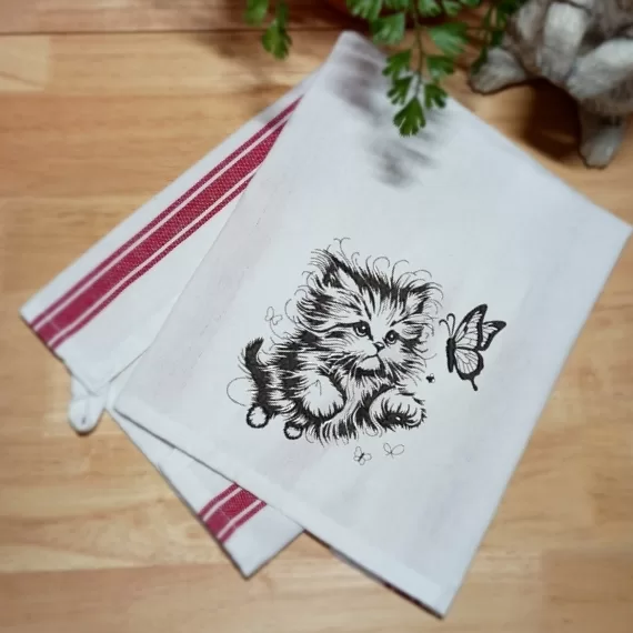 207-800.P873-Cat and Butterfly CF-111588792