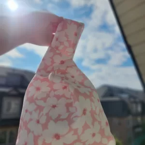 Handcrafted Floral Knot Bag