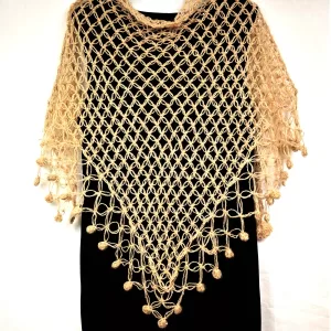 Openwork crochet shawl. BG-3