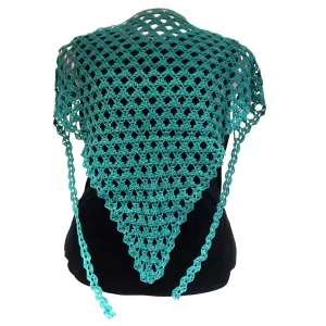 Handmade shawl. Openwork, crochet shawl. GR-6