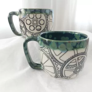 Pottery Mug Set