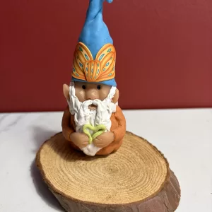 Polymer Clay Handmade Unique Garden Gnome